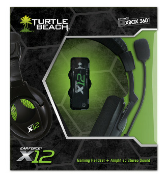 Turtle Beach X12 Ear Force headset til Xbox 360